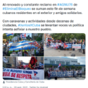 Canciller de Cuba destacó reclamo mundial contra bloqueo de EEUU