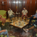 Bienvenida en el ICAP a delegación italiana de amistad