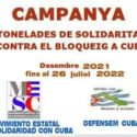 En marcha campaña Toneladas de solidaridad contra el bloqueo