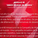 Expresan en Bélgica apoyo a Revolución cubana en su aniversario 63 (+Video)