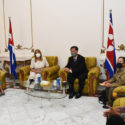 Homenaje en Cuba al gran líder de la RPDC, Kim Il Sung