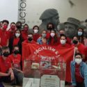 Grupo solidario de Estados Unidos visita memorial Che Guevara en Cuba