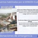 Habilitan cuentas en Cuba para donaciones por huracán Ian