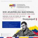 Defienden en Ecuador derecho de Cuba a vivir sin el bloqueo de EEUU
