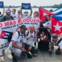 Gran marcha contra el bloqueo de EEUU a Cuba en Nueva York