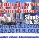 Nuevas reclamo en Caravana Mundial contra el bloqueo a Cuba