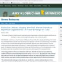 Senadores de EEUU presentan proyecto para levantar bloqueo a Cuba
