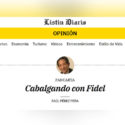 Acentúan en Dominicana dolor que transmite tema Cabalgando con Fidel