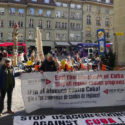 En Berna solidaridad con Cuba y Palestina