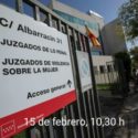 Concentración silenciosa por la libertad de información y en solidaridad con Cubainformación y Euskadi-Cuba: Madrid, frente a juzgados de la calle Albarracín, jueves 15 de febrero