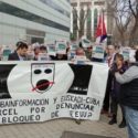 Decenas de personas apoyaron a Cubainformación y Euskadi-Cuba en Madrid: el juicio quedó visto para sentencia