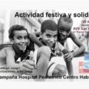 Sevilla, sábado 16 de marzo: actividad festiva y solidaria en favor del Hospital Pediátrico de Centro Habana