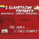 Encuentro de Solidaridad Euskal Herria-Venezuela, el próximo 25 de Mayo en la localidad guipuzcoana de Orereta / Errenteria (+Inscripción)