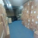 Jornada solidaria en València: preparan nuevo contenedor para Santa Clara con apoyo del pintor cubano Michel Mirabal