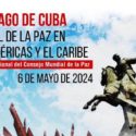 ACUERDOS DE LA REUNION REGIONAL PARA LAS AMERICAS Y EL CARIBE DEL CONSEJO MUNDIAL DE LA PAZ, SANTIAGO DE CUBA, 6 MAYO/ 2024