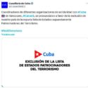 Exigen en Canadá excluir a Cuba de lista de Estados Unidos