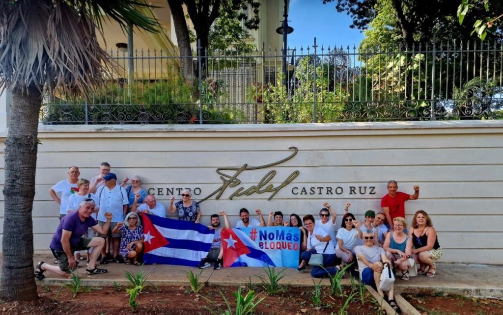 Brigada Solidaria Sanitaria a Cuba, visita  Centro Fidel Castro Ruz