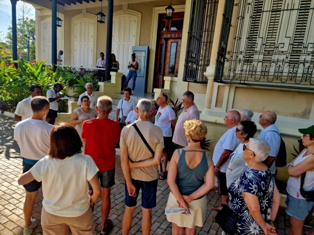 Brigada Solidaria Sanitaria a Cuba, visita  Centro Fidel Castro Ruz