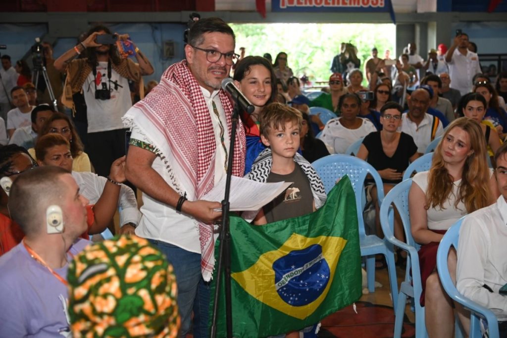 Fabiano Salazar, miembro de la Caravana Brasil – Cuba