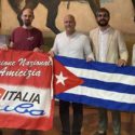 Continúan en Italia encuentros con Héroe de la República de Cuba