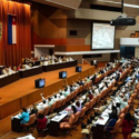 Raúl Castro y Díaz-Canel en sesión inaugural de Parlamento cubano