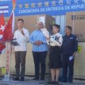 China entrega donativo a Cuba para rehabilitación del transporte público