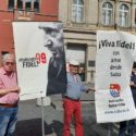 Fidel Castro en el centro de Basilea (+Fotos)