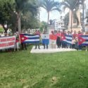 “¡Detengan el bloqueo! ¡Deja que Cuba respire!” (FOTO)