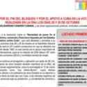Organizaciones canarias exigen el fin del bloqueo contra Cuba en vísperas de histórica votación en la ONU