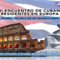 Comienza en Italia el XVII Encuentro de Cubanos Residentes en Europa