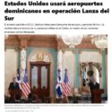 Estados Unidos usará aeropuertos de la República Dominicana en operación Lanza del Sur contra Venezuela