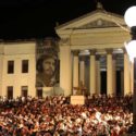 Jóvenes honran a Fidel Castro en Universidad de La Habana