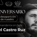 Conmemoran en Cuba aniversario del deceso de Fidel Castro