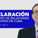 La única amenaza a la paz es la que ejerce el gobierno de EEUU