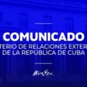 Cuba rechaza manipulación política bajo pretextos humanitarios