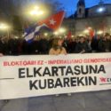 Bilbao: Así fue el acto en solidaridad con Cuba y contra la agresión imperialista