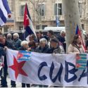 Barcelona se levanta contra el bloqueo: Más de 200 personas exigen el fin del cerco energética contra Cuba