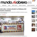 Crónica desde La Habana del convoy Nuestra América