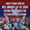 Plan de acción solidaria en EE.UU. refuerza apoyo a Cuba