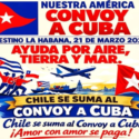 Viaja delegación chilena a Cuba para sumarse a convoy de solidaridad