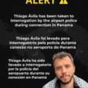Expresan solidaridad con activista brasileño por detención en Panamá
