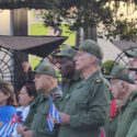 Preside Díaz-Canel en el acto del 65 aniversario de la proclamación socialista