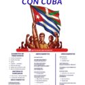 Campaña de solidaridad con Cuba en Basauri y Donostia-San Sebastián.