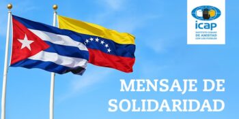 Mensaje de Solidaridad al Instituto Simón Bolívar y al Movimiento de Amistad y Solidaridad Mutua Venezuela-Cuba